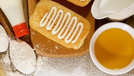 Крем-мед-пшеничный хлеб