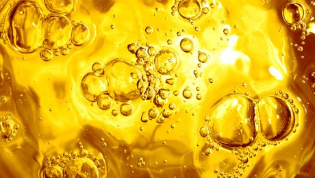 Existe uma bolha na superfície do mel?