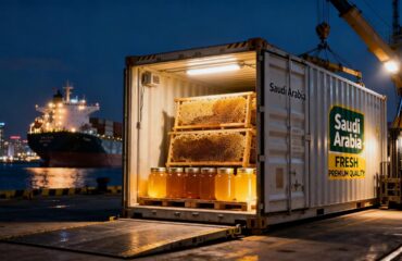 envío refrigerado de miel de panal Delee Miel en panal premium de Delee: Envío en contenedores refrigerados y logística de miel en panal a Arabia Saudita