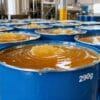 multiflower honey supplier exporting bulk honey in 290kg steel drums for Middle East food factories