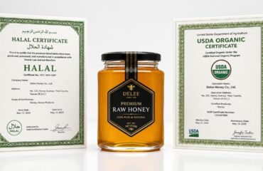 halal-organic-honey-certification-documents-delee Ketahui cara pensijilan madu organik HALAL berfungsi, perkara yang perlu disahkan oleh pembeli global dan bagaimana pembekal madu yang diperakui memenuhi piawaian eksport.