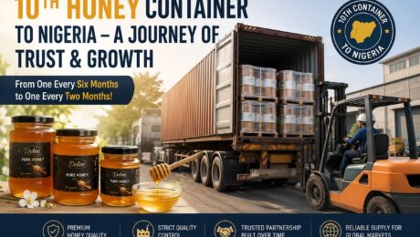Erfolg eines Honiglieferanten: 10 Container, die dauerhaftes Vertrauen aufgebaut haben | Delee Honig