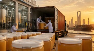 28kg barrelled honey shipment from China to Saudi Arabia