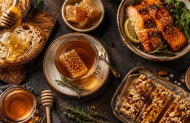 Aplikasi masakan madu — kegunaan bakeri, minuman dan makanan berfungsi untuk pengeluar