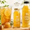Honey beverage recipes — iced tea, wellness shots, and sports drinks with natural honey