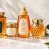 Soluciones de diseño de envases de miel: tarros de cristal, botellas exprimibles y formatos de regalo