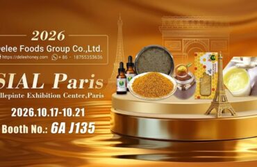 Treffen Sie Delee Foods, einen führenden Honiglieferanten auf der SIAL Paris 2026. Entdecken Sie reinen Honig in Großmengen, OEM-Lösungen und Propolis an Stand 6A J135. Planen Sie Ihre Reise!