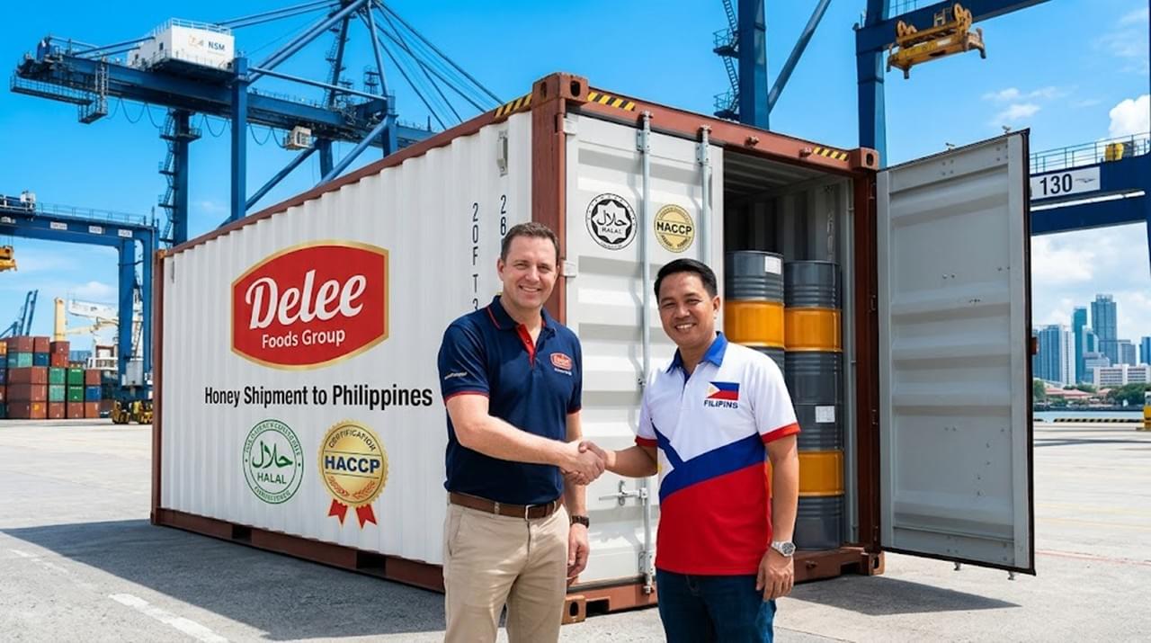 卸売ハチミツサプライヤーフィリピン出荷 信頼される卸売ハチミツサプライヤーであるDelee Foods Groupは、新たなフィリピンのパートナーへ20フィートコンテナを発送しました。.